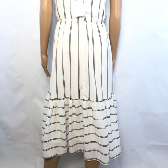 JUST ME STRIPED DRESS SIZE S NEW - Picture 4 of 8